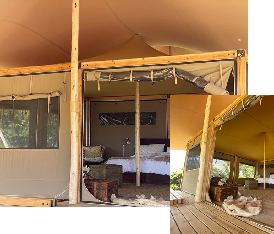 , Closed &amp; Glamping Tents